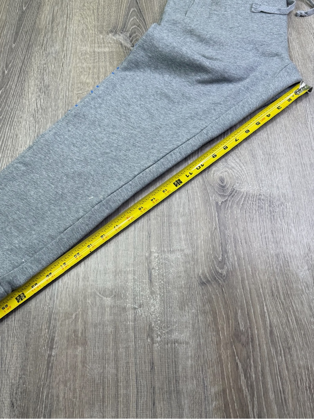 Gucci Gray Sweatpants with Blue Logo Women’s Size L Large - Picture 11 of 16